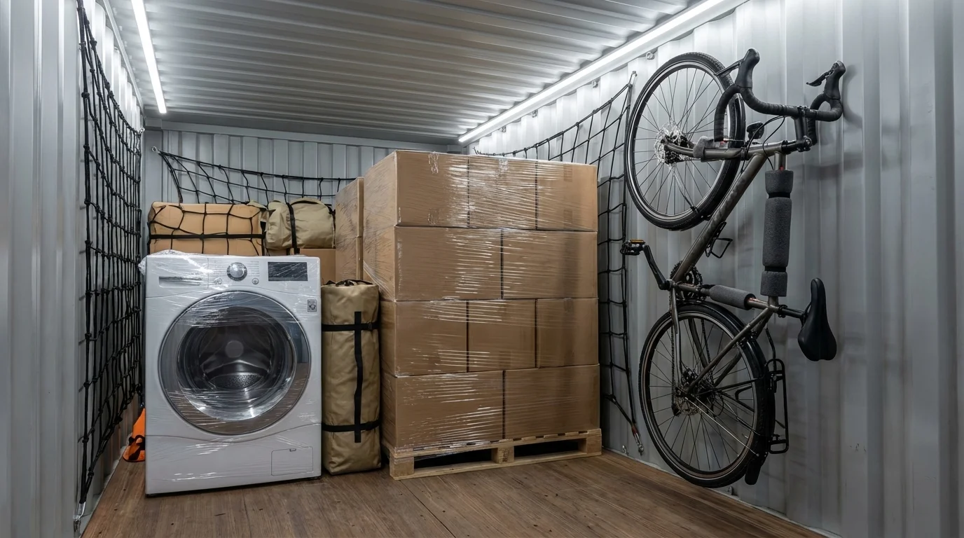 Container loading and space optimization